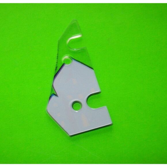 Black Knight 2000 Pinball Plastic Part Original NOS Vintage Game Shield #5 - Picture 2 of 2